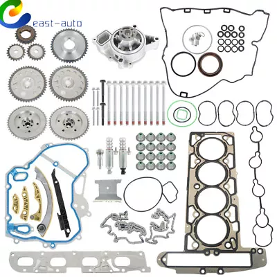 For 2010-2016 GM Ecotec 2.0L 2.4L Timing Chain Gears Kit Head Gasket Bolts Set • $205.67