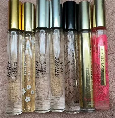 Lot Of 7 .23 Vince Camuto / Victoria’s Secret /Marc Jacobs Travel Perfume Sprays • $29