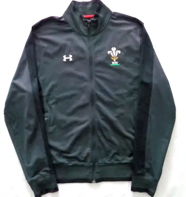 Wales Rugby Under Armour Top Mens Large Under Armour Tracksuit Jacket Cymru • £9.99