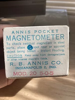 Annis Pocket Magnetometer 20 5-0-5 • $75