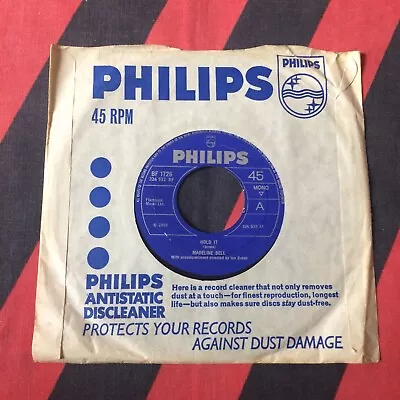 Madeline Bell Hold It / What I'm I Supposed To Do 7” Single 1968 Philips Records • £10