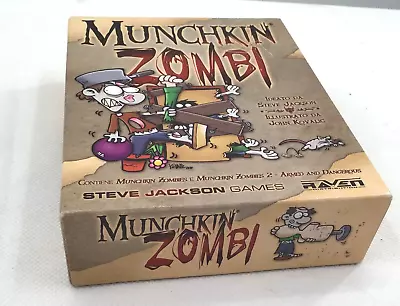 Munchkin Zombies Steve Jackson Games Card Game SEALED CARDS  New • $7.97