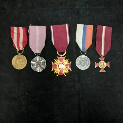 Polish WWII Era Medals Victory Long Service RMF03-GB • £10.50