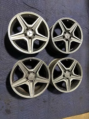 Mercedes W204 C63 AMG BORBET 18x8 FRONT 18X9 REAR Wheels Rims Set Staggered OEM • $1295