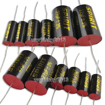 2PCS 1uF-33uF 400V Speaker Divider Crossover Tweeter MKP Non-Polarity Capacitor • $4.98