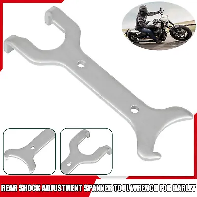 $10.98 • Buy Rear Shock Adjustment Spanner Tool Wrench For Harley V-Rod Fatboy Softail Dyna