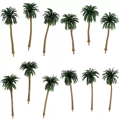 US 20-40 Pc Miniature Model Palm Trees For Dioramas DIY Crafts 5 Sizes • $12.29