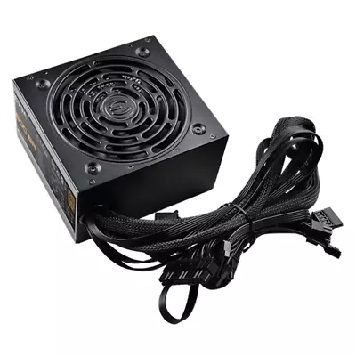 EVGA 500 BA 80 + Plus Bronze Power Supply PSU With Auto Silent Fan Black • $47