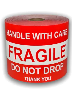 Fragile (4 X6 ) Do Not Drop Thank You - Large Shipping Pallet Labels 250 PCS • $17.99