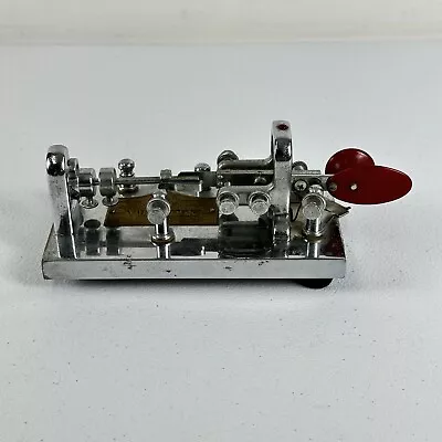 Vintage Vibroplex Original Deluxe Telegraph Key Morse Code SN 203170 • $119.99