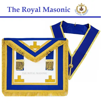 Hand Made Masonic Craft Provincial Full Dress Apron & Collar | The Royal Masonic • £15.63