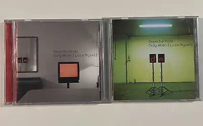 Depeche Mode Only When I Lose Myself 2x Australian CD Singles • $29.95