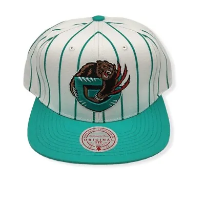 Mitchell & Ness Memphis Grizzlies Retro Pinstripe Adjustable Snapback Hat Cap • $36.99