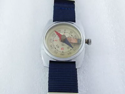 KN-1 KH-1 Vostok ChChZ Vintage 1980s USSR Russian Wrist Compass Hiking Traveling • $29.99