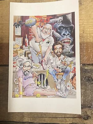 MAD Magazine  Office Premium          Numbered Promotional Postcard        1991 • $8.99