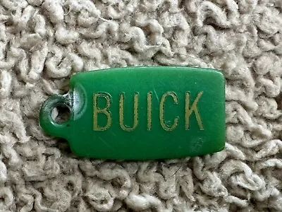 Vintage BUICK Paul Abel Motors Keychain License Plate Tag Fob • $0.99