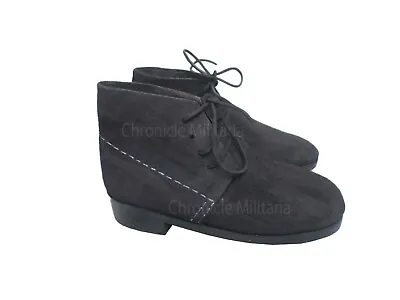 Reproduction Civil War Mens Brogan Shoes Black Leather Size 13 • $55