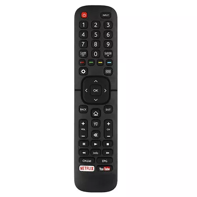 New Remote Control For Hisense 50N6 55N6 65N6 58R5 65R5 TV • $16.01