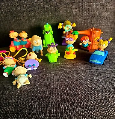 VTG Rugrats Nickelodeon Burger King Kids Club Toys Micro Bubble Necklaces Lot  • $24.95