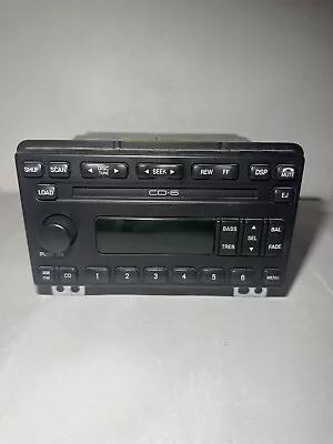 OEM 2001-04 Ford AM FM Radio 6 CD Player 2R3T-18C815-AA Mustang Explorer • $59.87