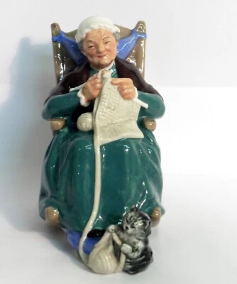 £14.99 • Buy Royal Doulton Figure (twilight) Lady Knitting Model Number Hn 2256, 1st Quality