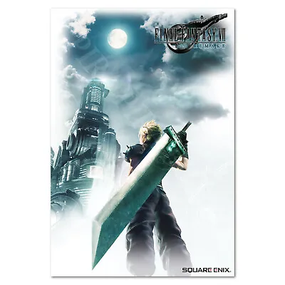 Final Fantasy 7 Remake Poster - Exclusive Box Art - High Quality Prints • $14.44
