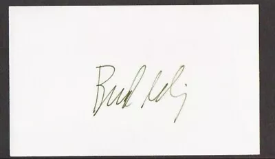 Bud Selig 3x5 Authentic Autographed Card MLB HOF • $25.99