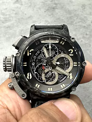 U-Boat Chimera Automatic Watch Carbon Titanium 46mm Limited Edition 8057 • $1623