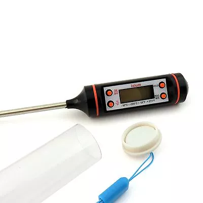 Thermometer Cooking Melt Wax Fudge Candy Jam Sugar Deep Fry Turkey Probe • £7.74