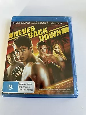 Never Back Down (Blu-ray 2008) New Sealed Free Postage • $12.99
