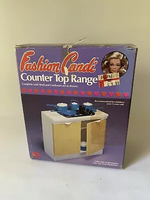 1980 Mego Toy Fashion Candi Counter Top Range With Cookware Doll Accessories • $19.99