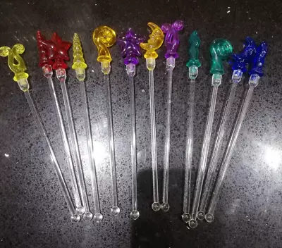 12 Party Drink Cocktail Stirrers Swizzle Mixer Sticks • £10