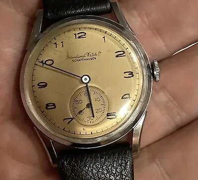 Vintage IWC Steel  Watch • $674