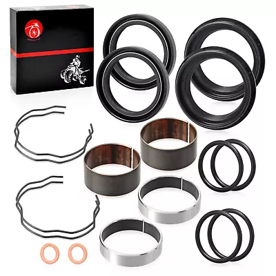 Fork Bushing Dust Oil Seals For Yamaha V-Star 1100 XVS1100 1999 2000 2001 - 2009 • $36.99