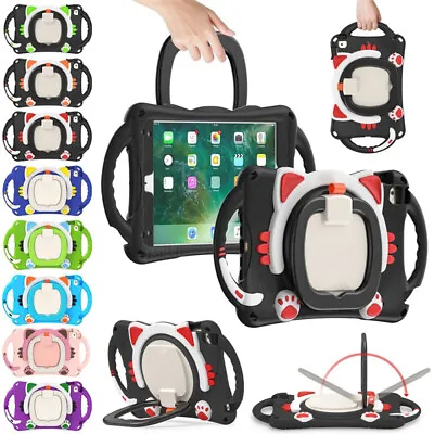 $13.29 • Buy Case For IPad 5/6/7/8/9/10th Gen Mini Air Pro Kids Shockproof Silicon Case Cover