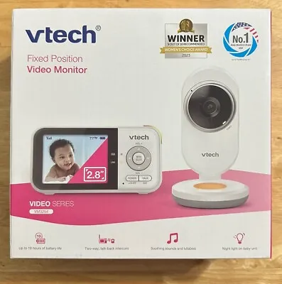 VTech (VM3254) - 2.8  Fixed Position Video Baby Monitor System....NEW!! • $35.99