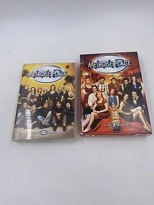 Melrose Place Lot Of 2 DVD Series Set Seasons 3 And 4 • $12