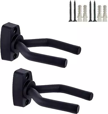 Guitar Wall Mount Hanger 2 Pack Guitar Hanger Wall Hook Holder Stand Display... • $9.03