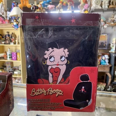 $18 • Buy New Betty Boop Skyline Red Dress Single Car Truck Front Low Back Seat Cover