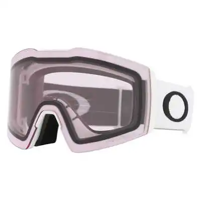 Snow Goggle Oakley Fall Line L Matte White Prizm Clear OO7099-41 • $89