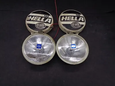 Hella 140 Fog Driving Lights Vintage With Covers • $150