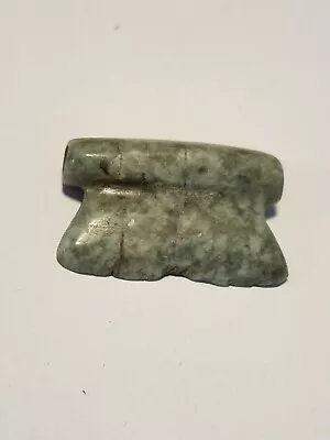  Pre Columbian Mayan Authentic Polished Jade Pendant  • $99.99