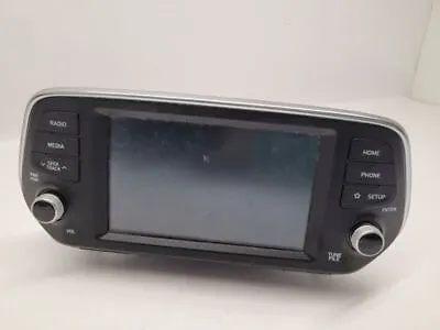 2019 20 Hyundai Santa Fe AM FM CD Player Radio Receiver W 7 Display Screen OEM • $205.10