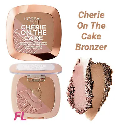 L'Oreal Paris Cherie On The Cake Blush + Bronzer 01 Cherry Fever  • £9.99