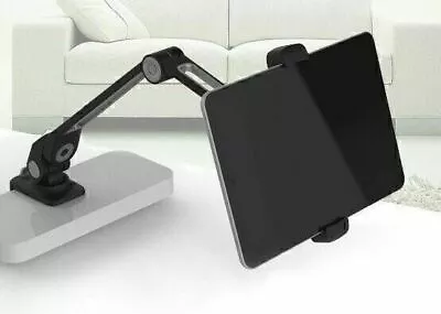 $53.99 • Buy Fit Tablet Holder For IPad Pro 1 2 3 4 Mini Adjustable Arm Table Mounting Clamp