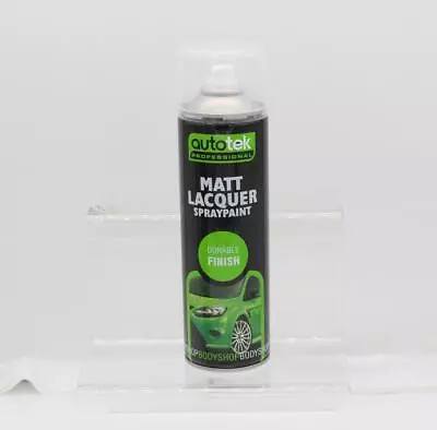 Autotek 500ml Matt Lacquer Spray Paint 3 Different Pack Sizes  • £8.99