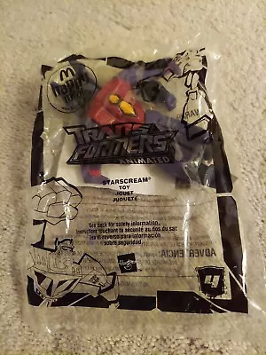 McDonald's 2008 Transformers Happy Meal Toy #4 Starscream New  • $6.50