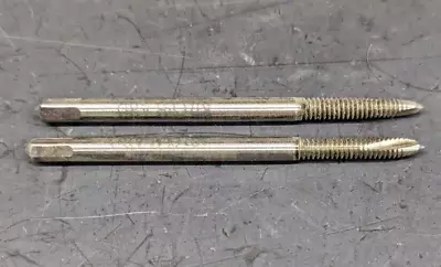 2 Kromhard 4-40 NC Fluteless Spiral Point Plug Tap Thread Forming HSS GH2 NEW UK • $9.95