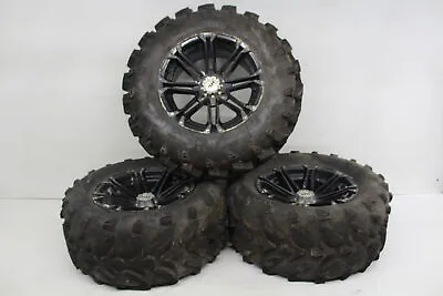 14 Yamaha Grizzly 700 Rear Back Wheels Rims Front Wheel Rim Sti Hd Alloy  • $86.49