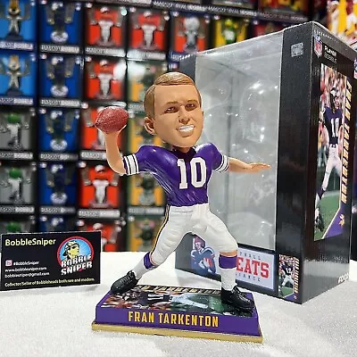 FRAN TARKENTON #1 Minnesota Vikings “Legends Series  Exclusive NFL Bobblehead • $189